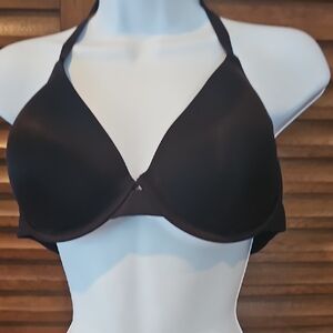 Maidenform Classic Black Halter Underwire Bra